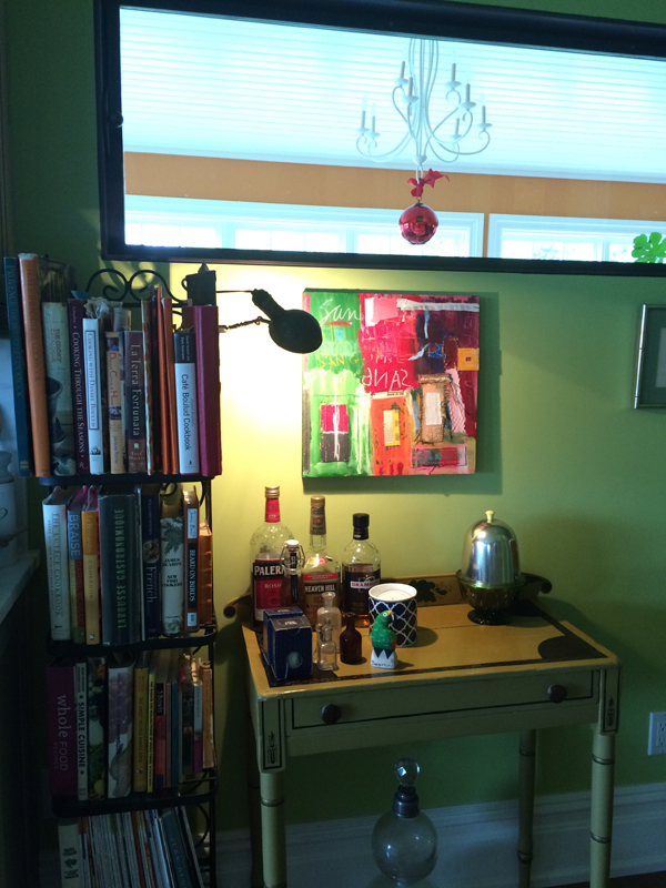 in martine's kitchen